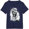 image:imageStar Wars The Force Awakens Splatter Stormtrooper TShirtNavy Blue