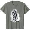 image:imageStar Wars The Force Awakens Splatter Stormtrooper TShirtOlive Heather