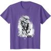 image:imageStar Wars The Force Awakens Splatter Stormtrooper TShirtPurple Heather