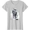 image:imageStar Wars The Force Awakens Splatter Stormtrooper TShirtSilver Grey