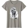 image:imageStar Wars The Force Awakens Splatter Stormtrooper TShirtSlate Grey