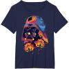 image:imageStar Wars Vader Stormtroopers SUPER PSYCHADELIC Drip TShirt TShirtNavy Blue
