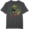 image:imageStar Wars Vintage Yoda Logo TShirtDark Heather Grey