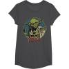 image:imageStar Wars Vintage Yoda Logo TShirtDark Heather Grey