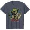 image:imageStar Wars Vintage Yoda Logo TShirtHeather Blue