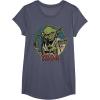image:imageStar Wars Vintage Yoda Logo TShirtHeather Blue