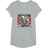 image:imageStar Wars Visions Anime The Duel Samurai Stormtrooper TShirtHeather Grey