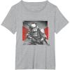image:imageStar Wars Visions Anime The Duel Samurai Stormtrooper TShirtHeather Grey