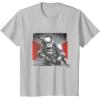 image:imageStar Wars Visions Anime The Duel Samurai Stormtrooper TShirtSilver Grey