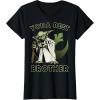 image:imageStar Wars Yoda Best Brother Rebel Logo TShirtBlack