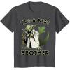 image:imageStar Wars Yoda Best Brother Rebel Logo TShirtDark Heather Grey