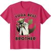 image:imageStar Wars Yoda Best Brother Rebel Logo TShirtRed Heather