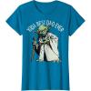 image:imageStar Wars Yoda Best Dad Ever Graphic TShirt C1 TShirtSapphire Blue