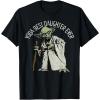 image:imageStar Wars Yoda Best Daughter Ever Portrait TShirtBlack