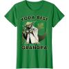 image:imageStar Wars Yoda Best Grandpa Rebel Logo TShirtKelly Green