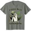 image:imageStar Wars Yoda Best Grandpa Rebel Logo TShirtOlive Heather
