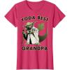 image:imageStar Wars Yoda Best Grandpa Rebel Logo TShirtRed Heather