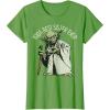 image:imageStar Wars Yoda Best Sister Ever Portrait TShirtGrass Green