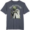 image:imageStar Wars Yoda Best Sister Ever Portrait TShirtHeather Blue