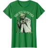 image:imageStar Wars Yoda Best Sister Ever Portrait TShirtKelly Green