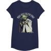 image:imageStar Wars Yoda Best Sister Ever Portrait TShirtNavy Blue