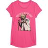 image:imageStar Wars Yoda Best Sister Ever Portrait TShirtPink Heather