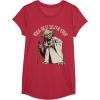 image:imageStar Wars Yoda Best Sister Ever Portrait TShirtRed Heather