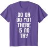 image:imageStar Wars Yoda Do Or Do Not Graphic TShirt TShirtPurple Heather