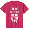 image:imageStar Wars Yoda Do Or Do Not Graphic TShirt TShirtRed Heather