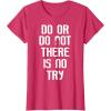 image:imageStar Wars Yoda Do Or Do Not Graphic TShirt TShirtRed Heather