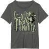 image:imageStar Wars Yoda Epic Quote Do Or Do Not Graphic TShirt TShirtAsphalt Grey