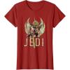 image:imageStar Wars Yoda Jedi Lightsaber TShirt TShirtCranberry Red