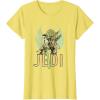 image:imageStar Wars Yoda Jedi Lightsaber TShirt TShirtLemon Yellow