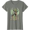 image:imageStar Wars Yoda Jedi Lightsaber TShirt TShirtOlive Heather