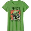 image:imageStar Wars Yoda Jedi Master Retro TShirt TShirtGrass Green