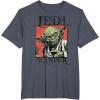 image:imageStar Wars Yoda Jedi Master Retro TShirt TShirtHeather Blue
