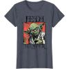 image:imageStar Wars Yoda Jedi Master Retro TShirt TShirtHeather Blue
