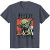 image:imageStar Wars Yoda Jedi Master Retro TShirt TShirtHeather Blue