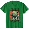 image:imageStar Wars Yoda Jedi Master Retro TShirt TShirtKelly Green