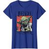 image:imageStar Wars Yoda Jedi Master Retro TShirt TShirtRoyal Blue