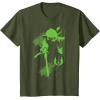 image:imageStar Wars Yoda Jedi Master TShirt TShirtOlive Green