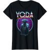 image:imageStar Wars Yoda Jedi Master The Ultimate Retro 80s TShirt TShirtBlack