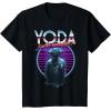 image:imageStar Wars Yoda Jedi Master The Ultimate Retro 80s TShirt TShirtBlack
