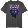 image:imageStar Wars Yoda Jedi Master The Ultimate Retro 80s TShirt TShirtDark Heather Grey