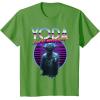 image:imageStar Wars Yoda Jedi Master The Ultimate Retro 80s TShirt TShirtGrass Green