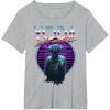 image:imageStar Wars Yoda Jedi Master The Ultimate Retro 80s TShirt TShirtHeather Grey