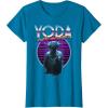 image:imageStar Wars Yoda Jedi Master The Ultimate Retro 80s TShirt TShirtSapphire Blue
