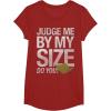 image:imageStar Wars Yoda Judge Me By My Size Do You TShirtCranberry Red