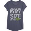 image:imageStar Wars Yoda Judge Me By My Size Do You TShirtHeather Blue