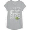 image:imageStar Wars Yoda Judge Me By My Size Do You TShirtHeather Grey